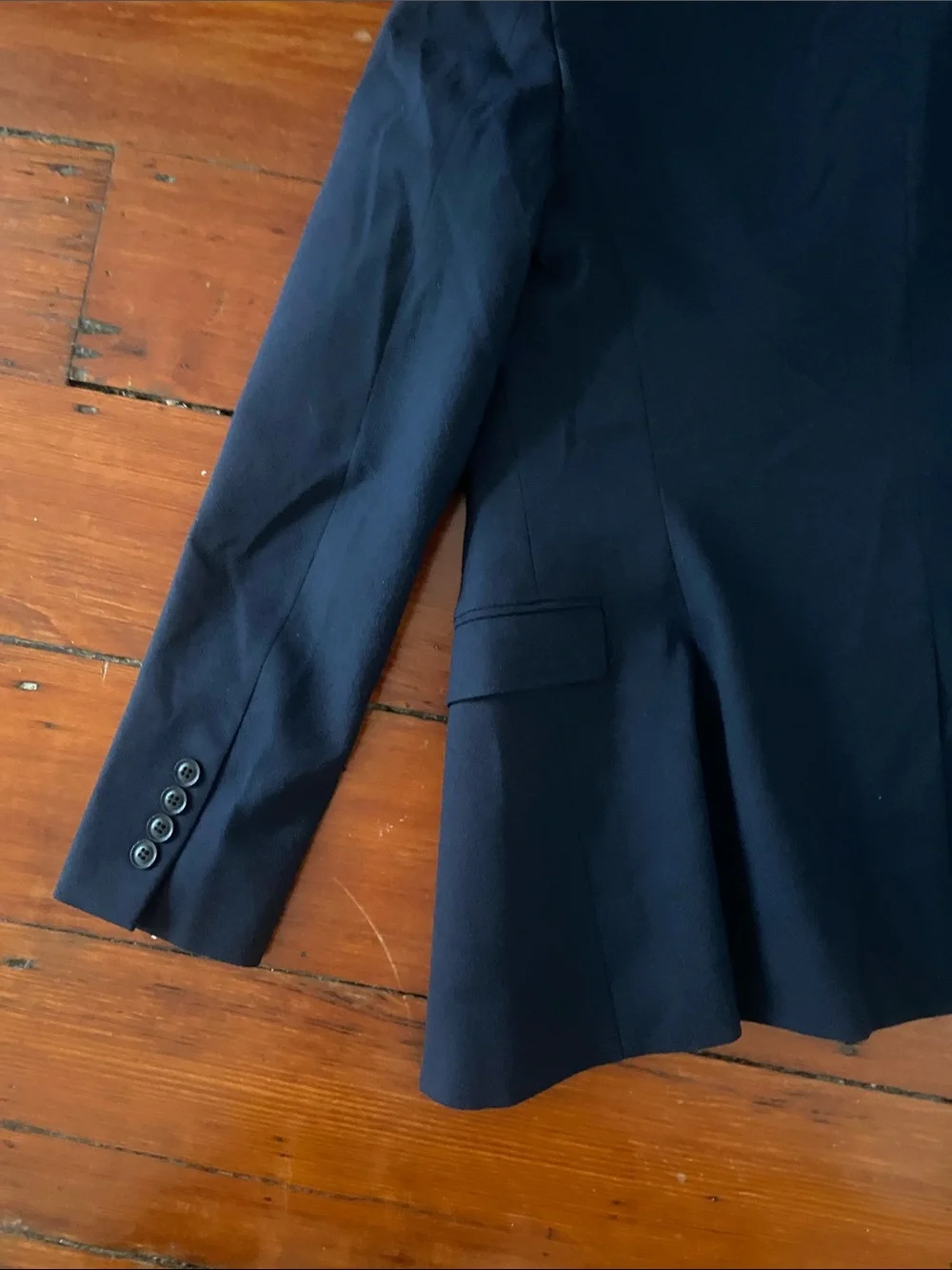 Topman Men's Navy Blue Skinny Suit Blazer 36R and Skinny Trousers 30Wx32L